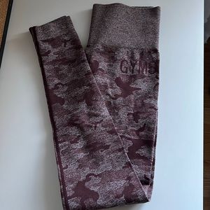 GYMSHARK CAMO SEAMLESS LEGGINGS
